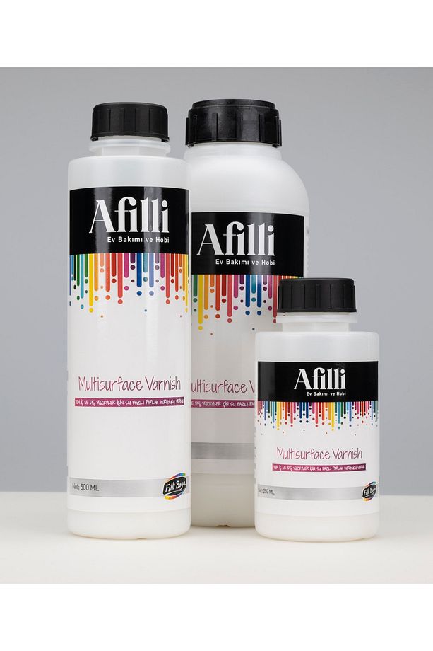 Afilli Multisurface Varnish 250 ml Şeffaf - 2