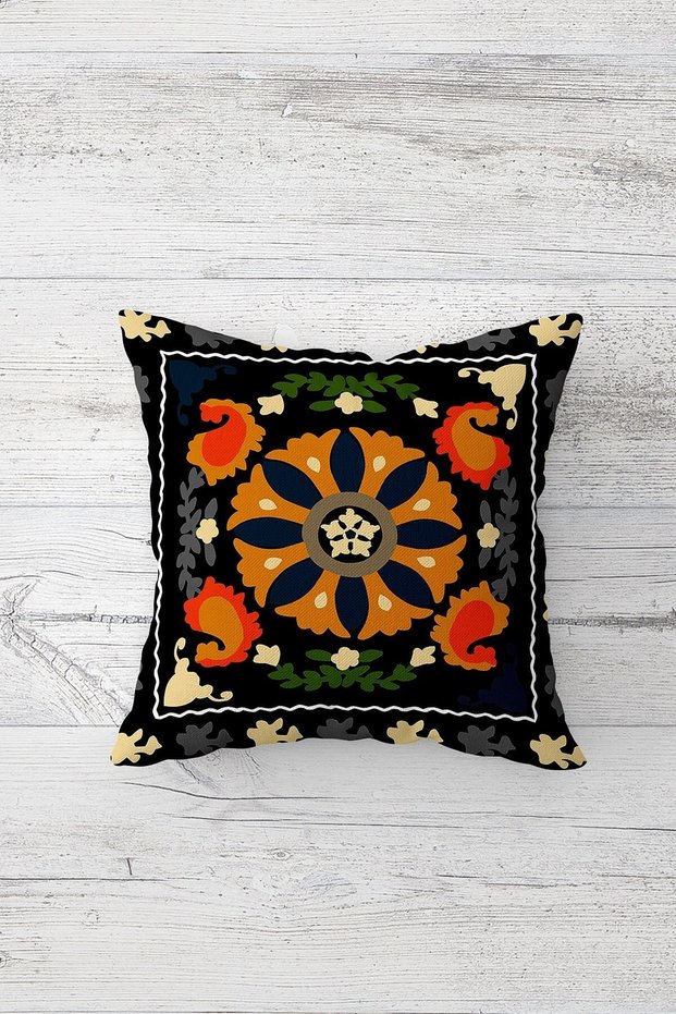 One Side Printed Hidden Zipper Washable Stain Resistant Decorative Throw Pillow Cover Pillow Case