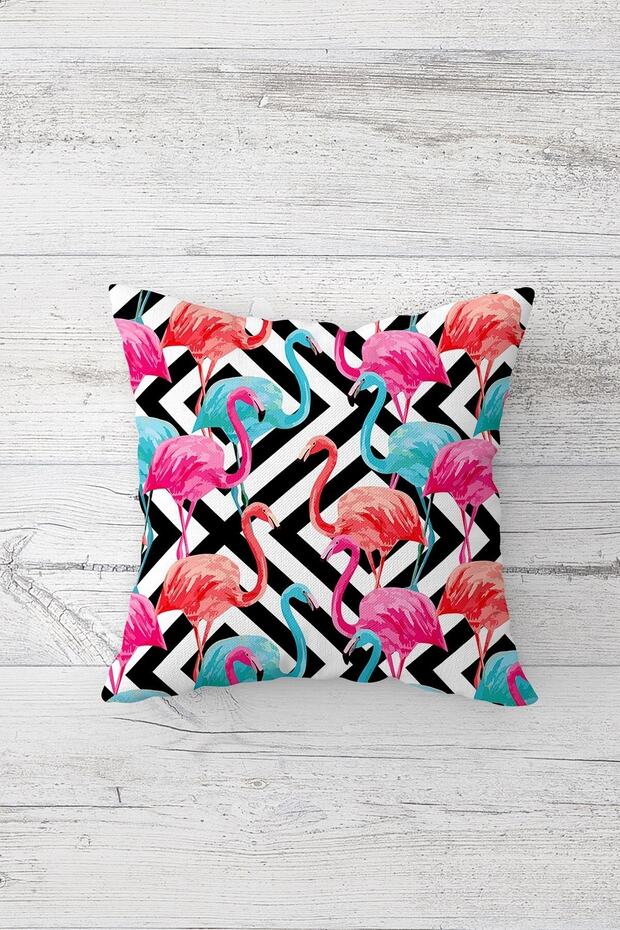 One Side Printed Hidden Zipper Decorative Pillowcase Throw Pillow Case Seat Pillowcase