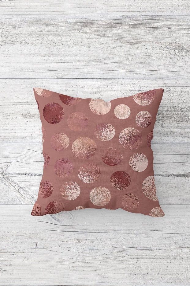One Side Printed Hidden Zipper Decorative Pillowcase Throw Pillow Case Seat Pillowcase