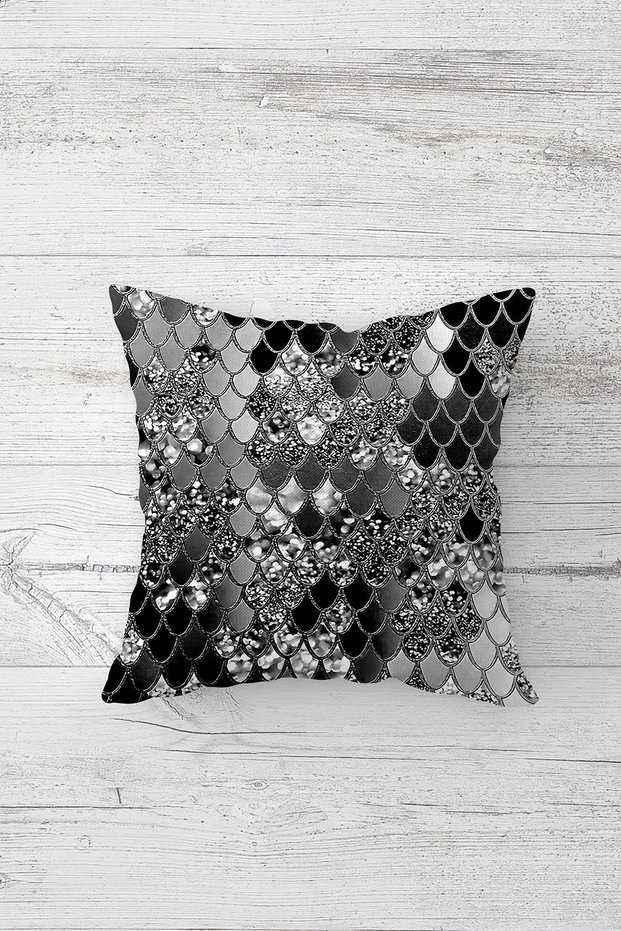 One Side Printed Hidden Zipper Washable Stain Resistant Decorative Throw Pillow Cover Pillow Case