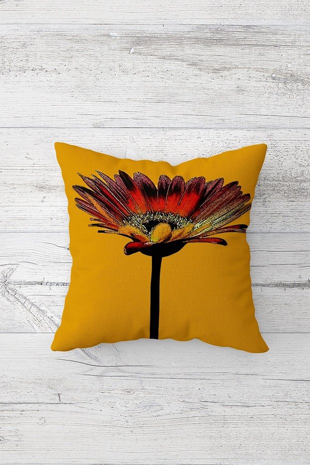 One Side Printed Hidden Zipper Washable Stain Resistant Decorative Throw Pillow Cover Pillow Case