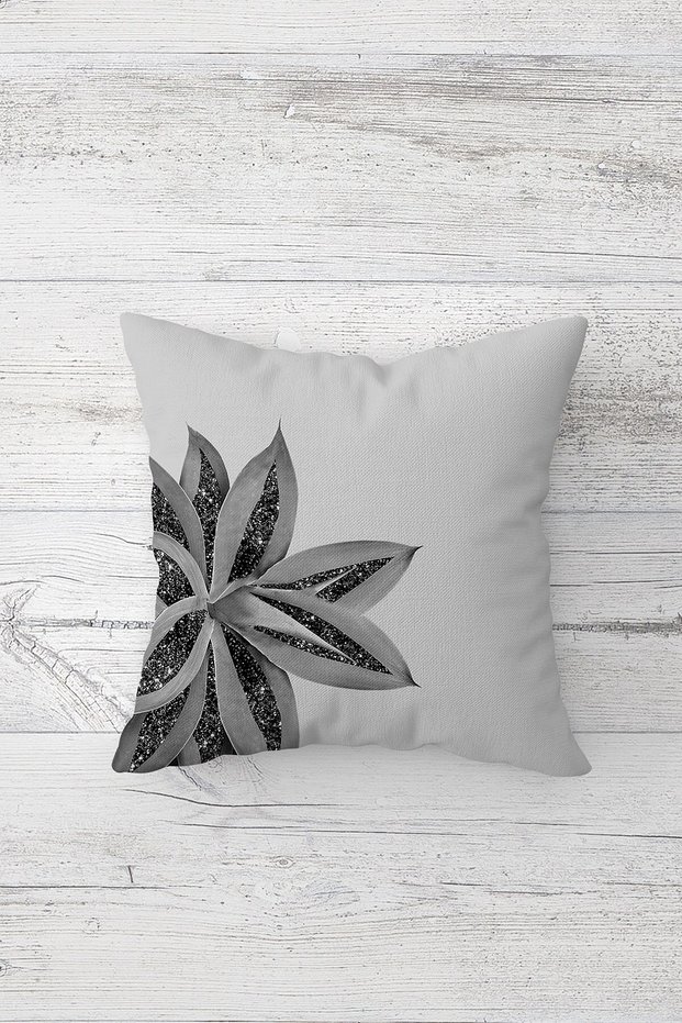 One Side Printed Hidden Zipper Washable Stain Resistant Decorative Throw Pillow Cover Pillow Case