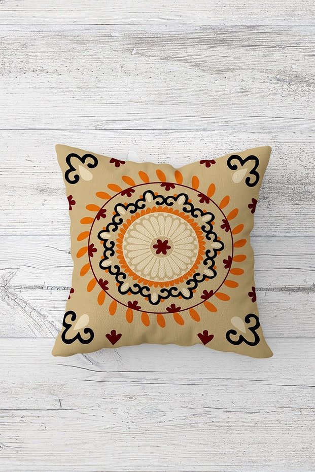 One Side Printed Hidden Zipper Washable Stain Resistant Decorative Throw Pillow Cover Pillow Case