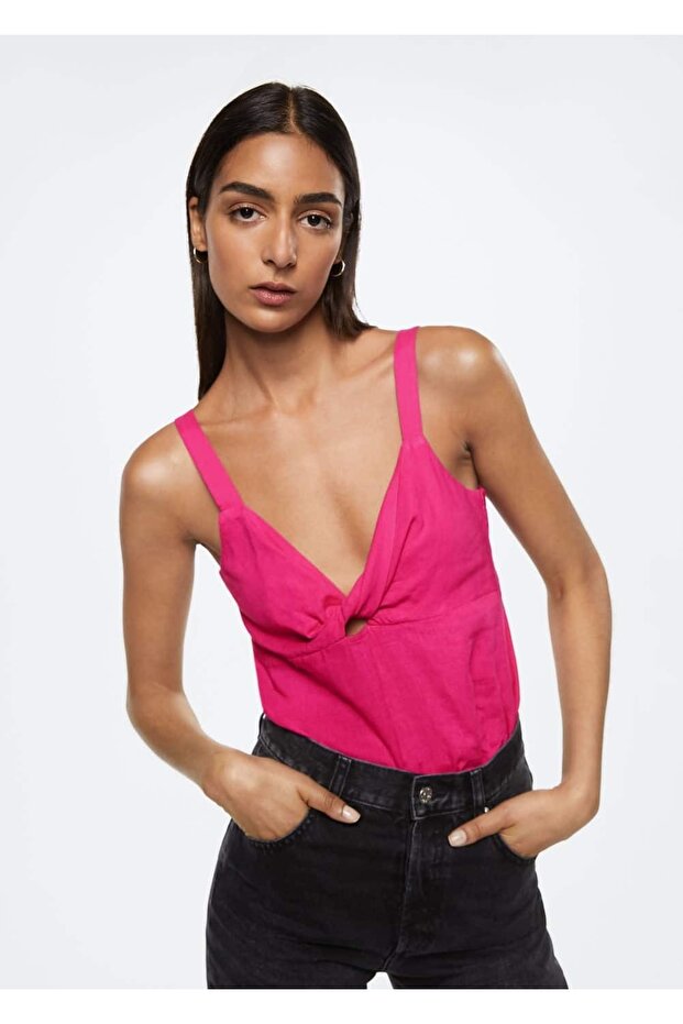 Keten Karışımlı Üst - 1