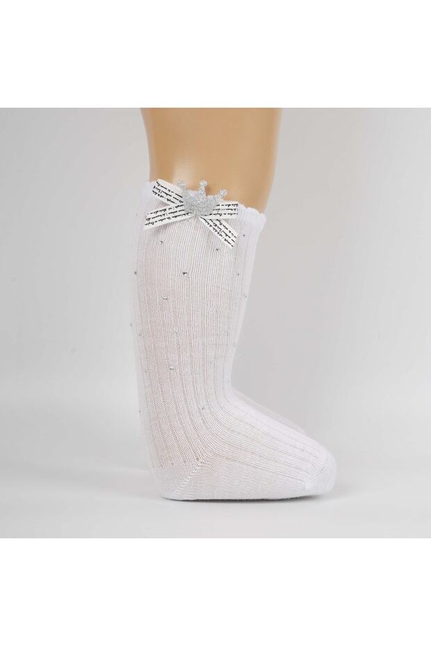 Baby Girl Knee Socks with Rosata Accessories