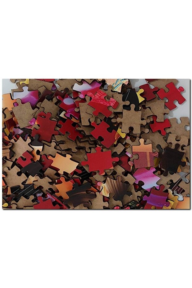 Godzilla Kong Kral Kong Görsel 255 Parça Puzzle Yapboz Mdf (AHŞAP) - 5