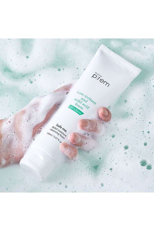 Make Prem Safe Me Relief Moisture Cleansing Foam 150ml - 2
