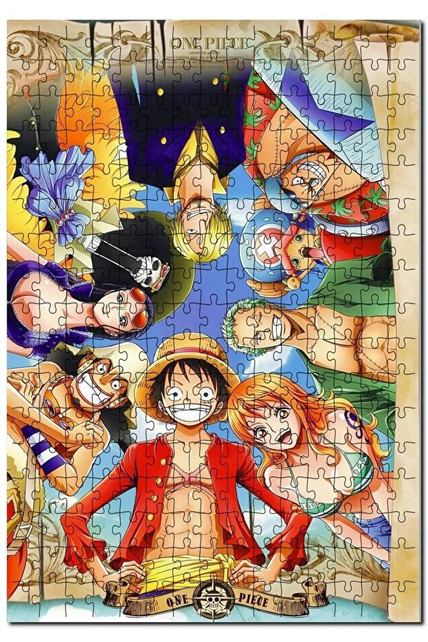 Luffy Bounty Nami Roronoa Zoro Sanji Tony Chopper 120 Piece Puzzle Jigsaw Puzzle Mdf (WOOD)