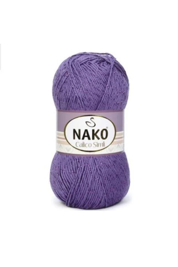 Calico Simli 10287mr Mor Renkli El Örgü Ipi - 1