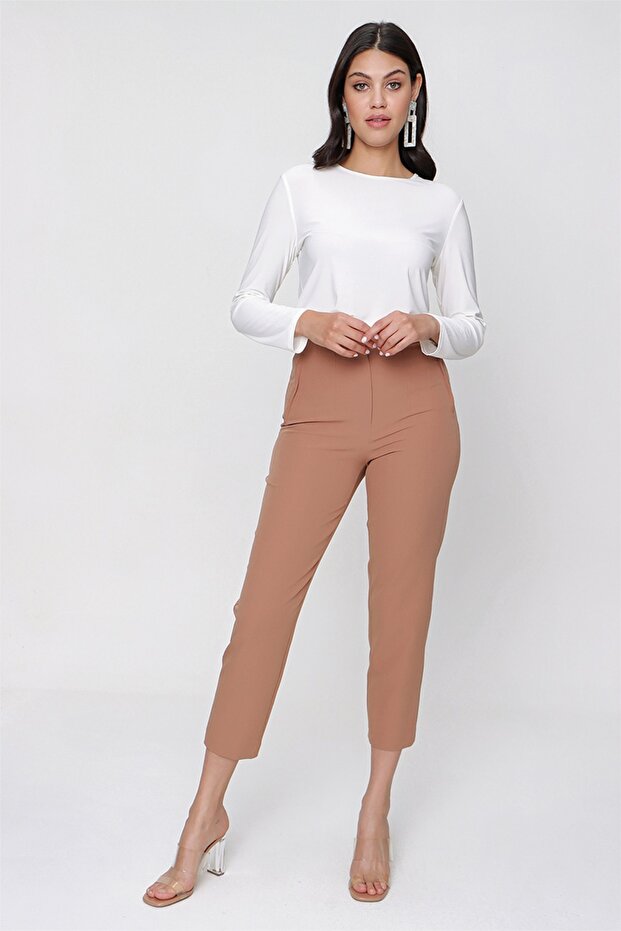 Yüksek Bel Pantolon - 2