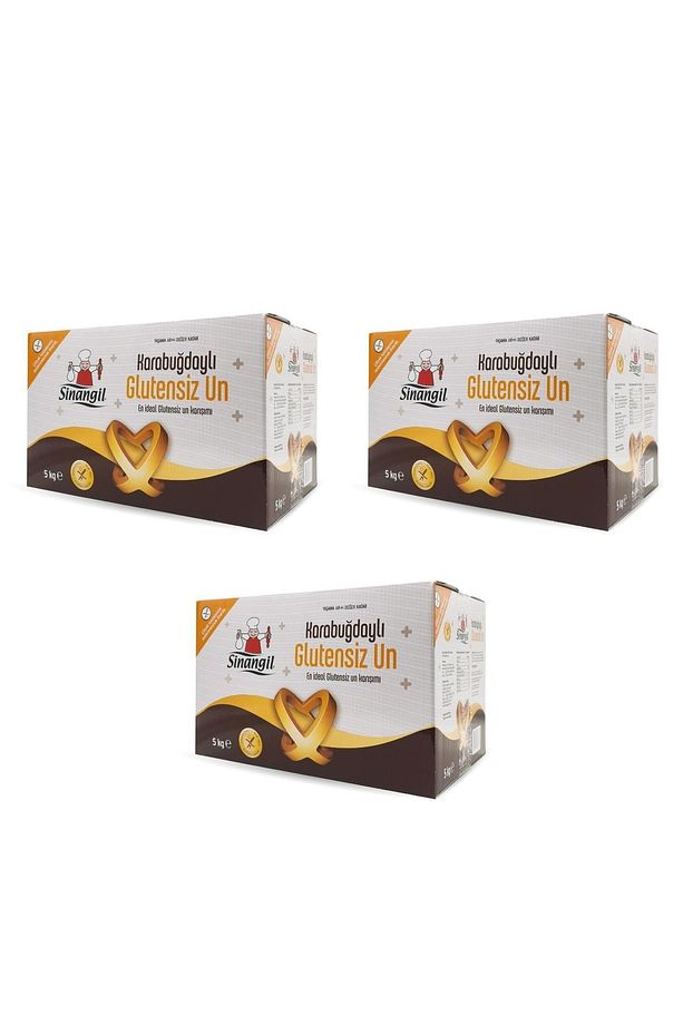 Karabuğdaylı Glutensiz Un 5 Kg 3 Adet - 1