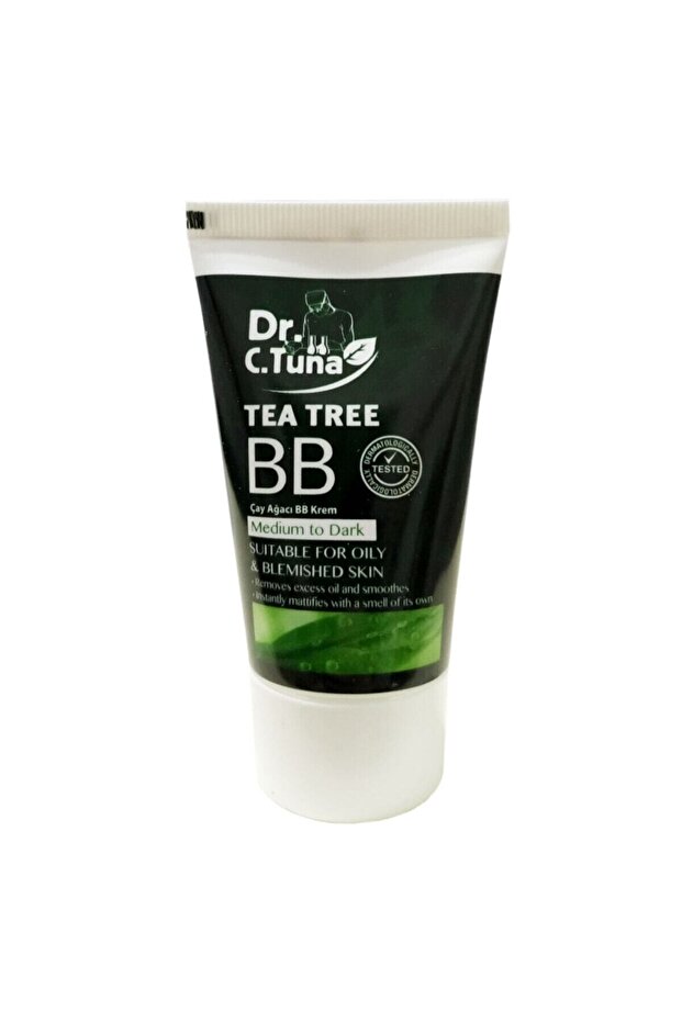 Dr. c. tuna tea tree oil bb cream medium to dark 50 ml