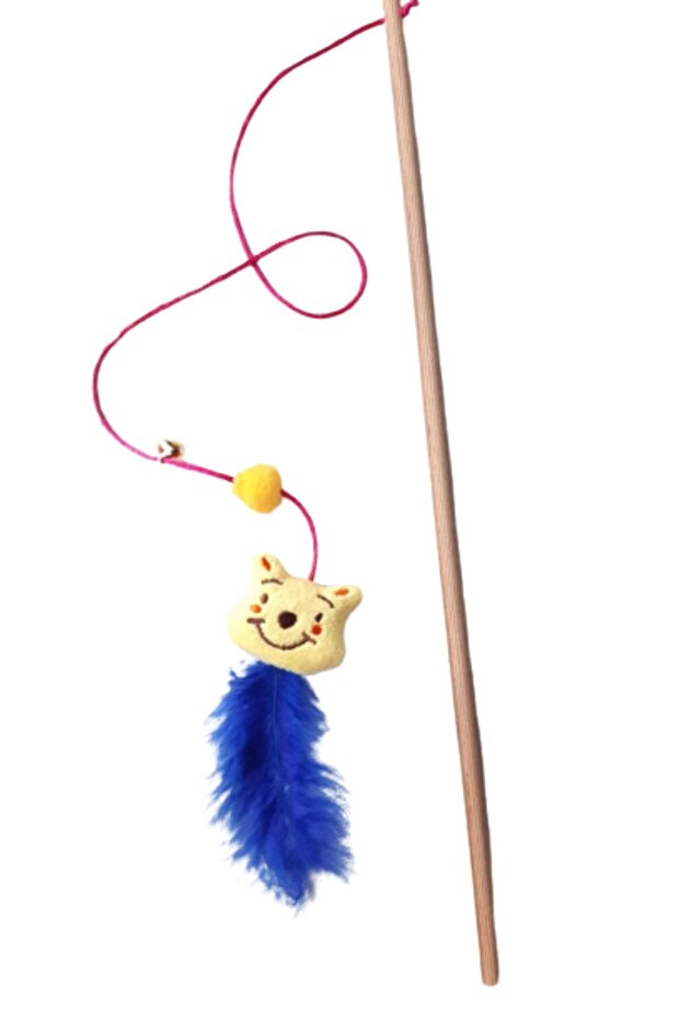 Cat Fishing Rod with Plush Toy and Sound