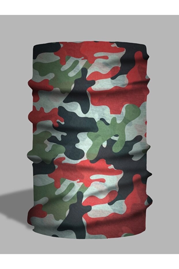 Camouflage Patterned Neck Collar - - 1