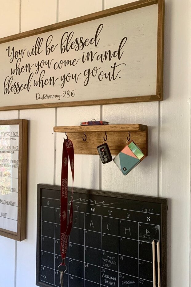 Ahşap Askılık - 1