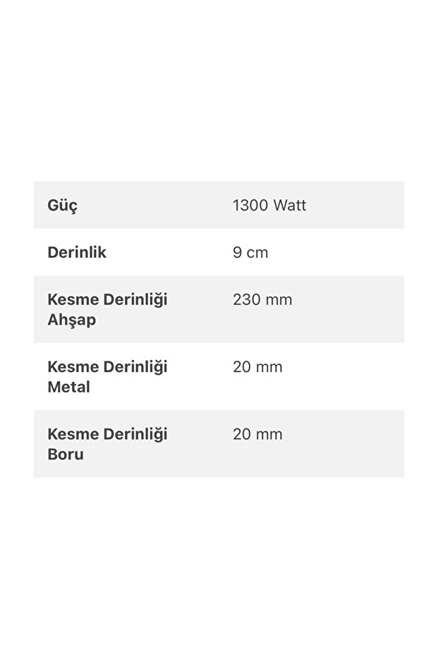 Gsa 1300 Panther Testere - 2