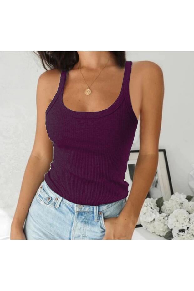 Bayan Bluz Askılı Model - 1