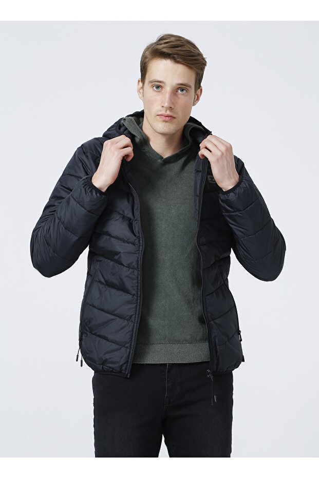 Siyah Erkek Mont - 4