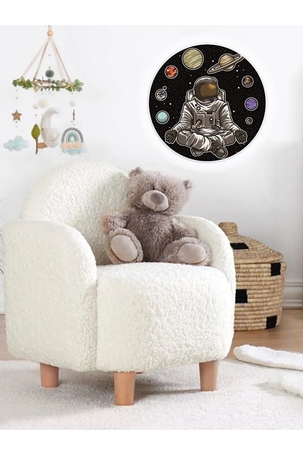 Space, Astronot Aplik-led Aplik-25watt-30cm Çap, Çocuk Odası Aplik, Aplik Modelleri, Trendyol Aplik - 7
