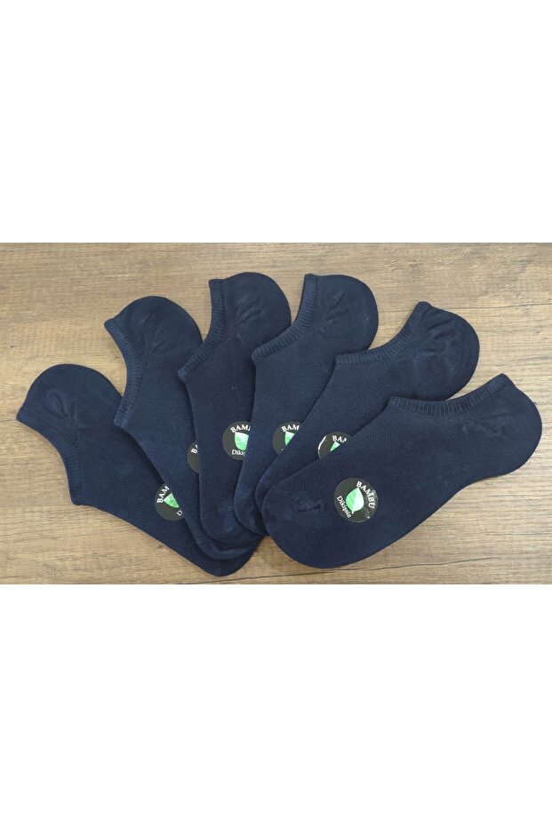 Unisex 6 Pairs Bamboo Seamless Invisible Sportswear Socks Sneakers