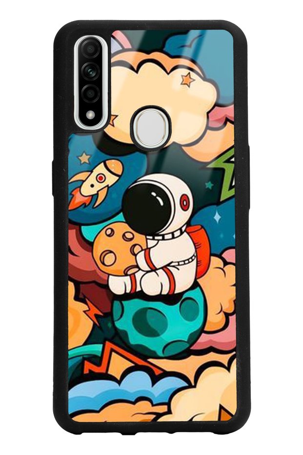 Oppo A31 Baby Astronaut Design Glossy Phone Case