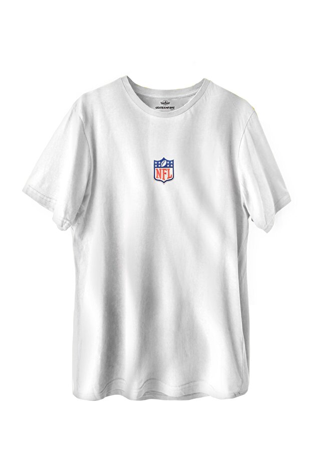 تيشيرت كبير الحجم بشعار Nfl (تطريز الشعار)