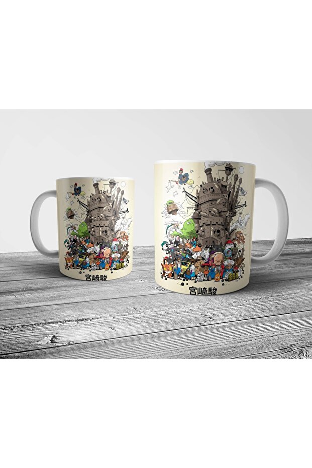 Studio Ghibli Kupa Bardak Model 3 - 1