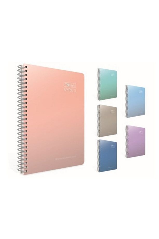 Thebook A4 100 Yaprak Kareli Spiralli Sert Kapaklı Defter - 2