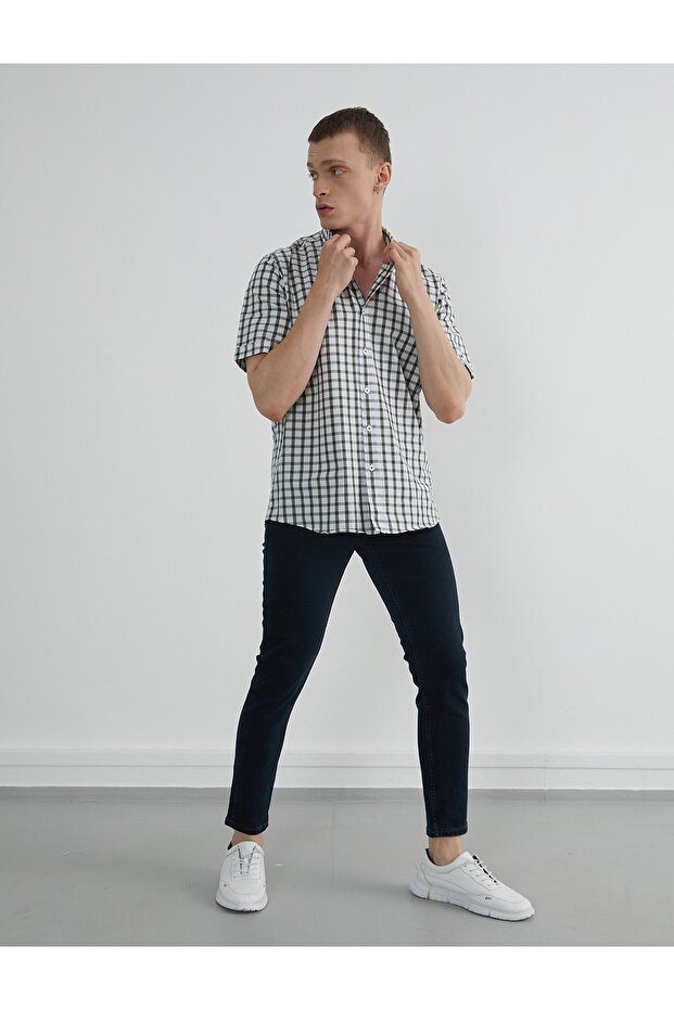 Ekose Desen Gömlek - 5