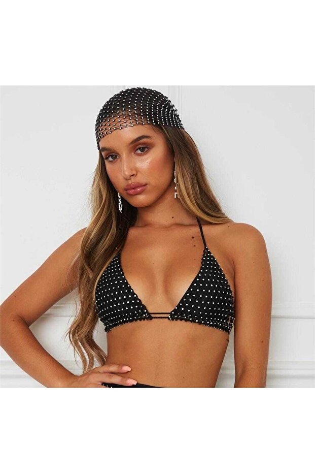 Taşlı Bikini Üst - 5