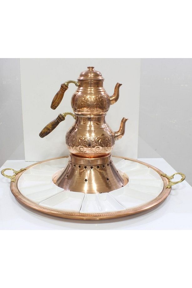 Bakır Kahvaltı Sunum Seti - 1