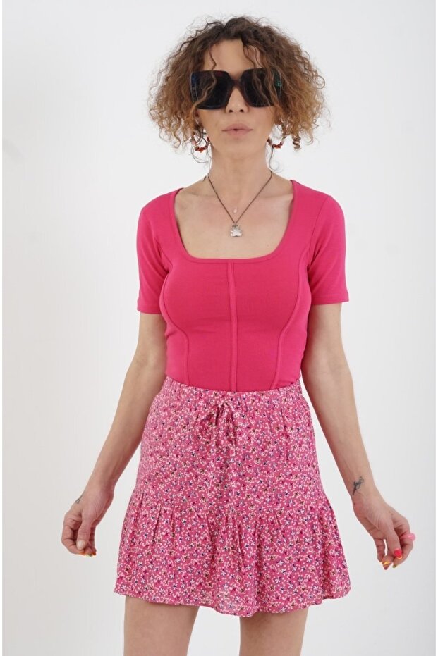Fuchsia Piece T-shirt