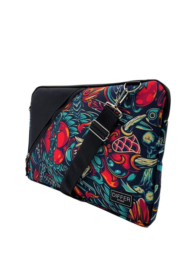 15.6'' Inç Maske Desen Unisex Su Geçirmez/askılı/laptop/macbook/notebook/kılıf/çanta - 1