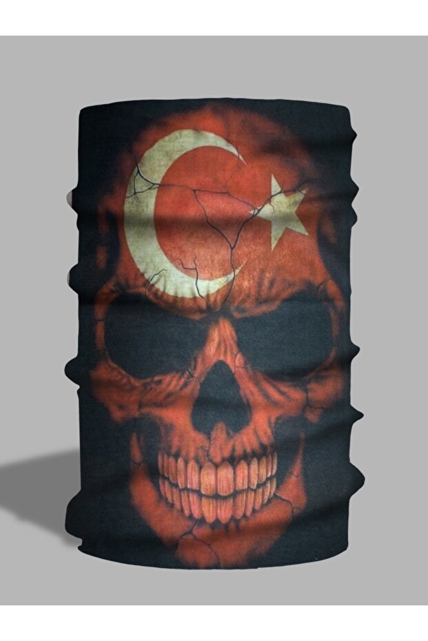 Skull Patterned Neck Collar - Paphos - 1