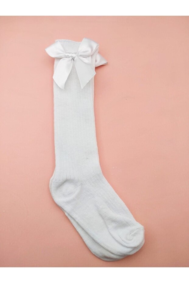 Below Knee Baby and Kids Socks with Accessories and Bow