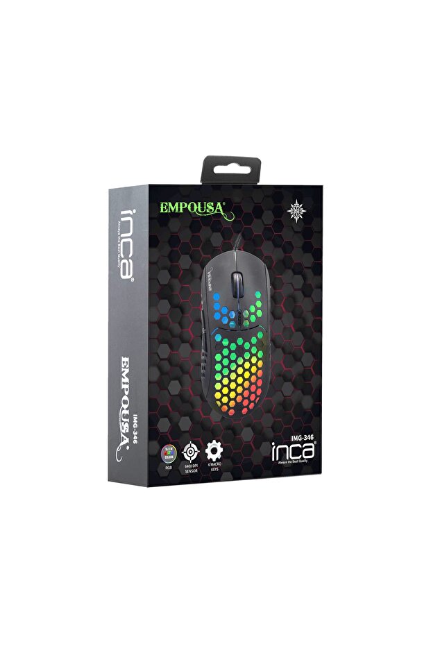 Img-346 Empousa Rgb Macro Keys Professional Gaming Mouse - 4