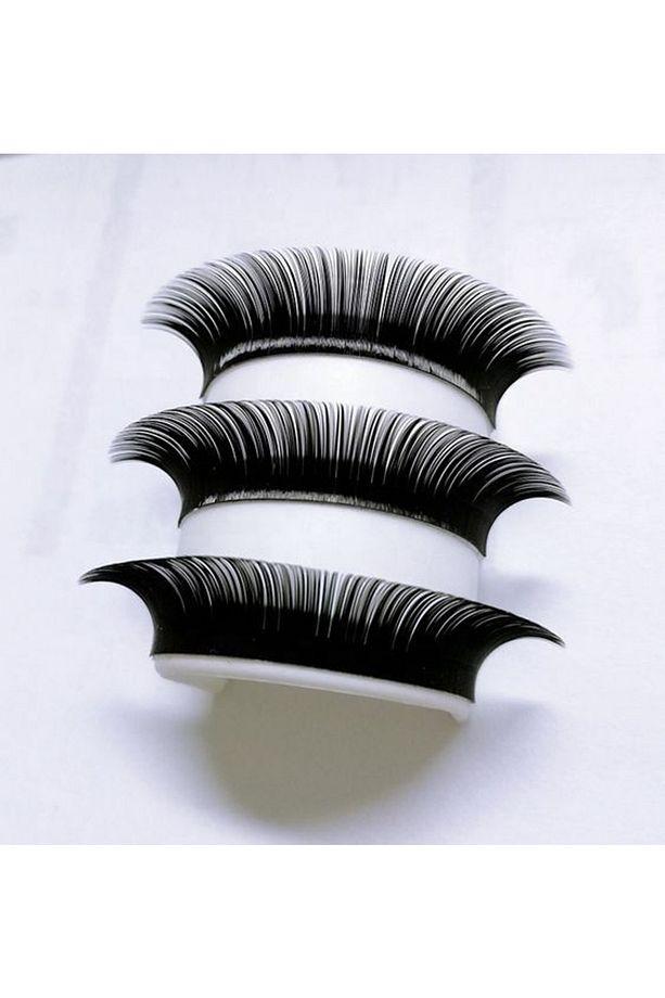 İpek Kirpik Çek-bırak Sistem Mix Kutu Cc Kıvrım, 8-15mm, 0.07 Kalınlık, 2d-12d Volume - 3