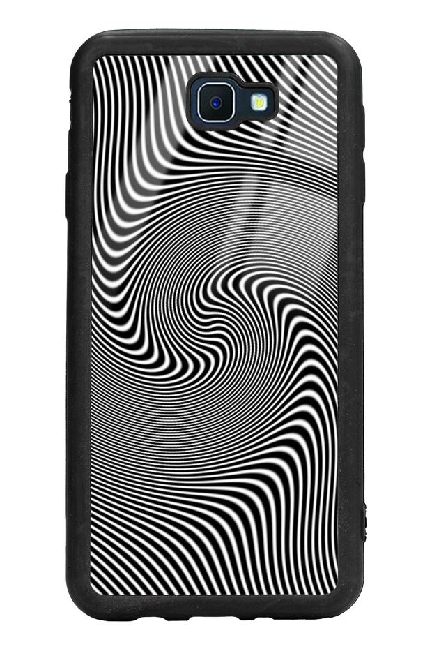 Triptrance Wave Design Glossy Phone Case for Samsung J7 Prime