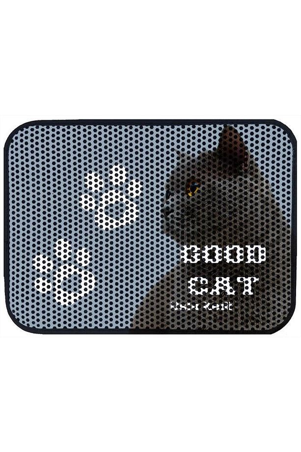 Elekli Desenli Kedi Tuvalet Önü Paspası 60 X 45 Cm Good Cat - 1