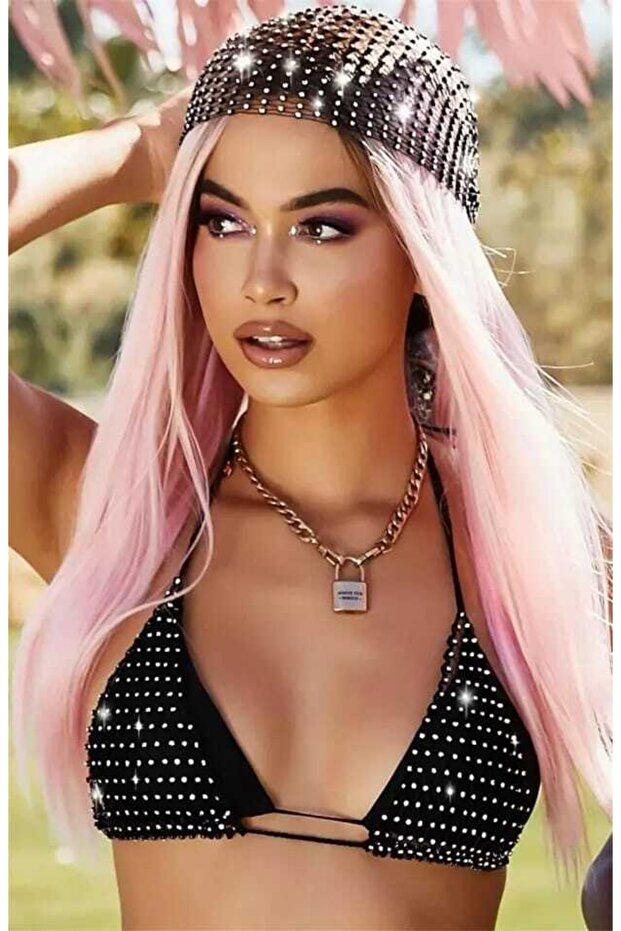 Taşlı Bikini Üst - 1