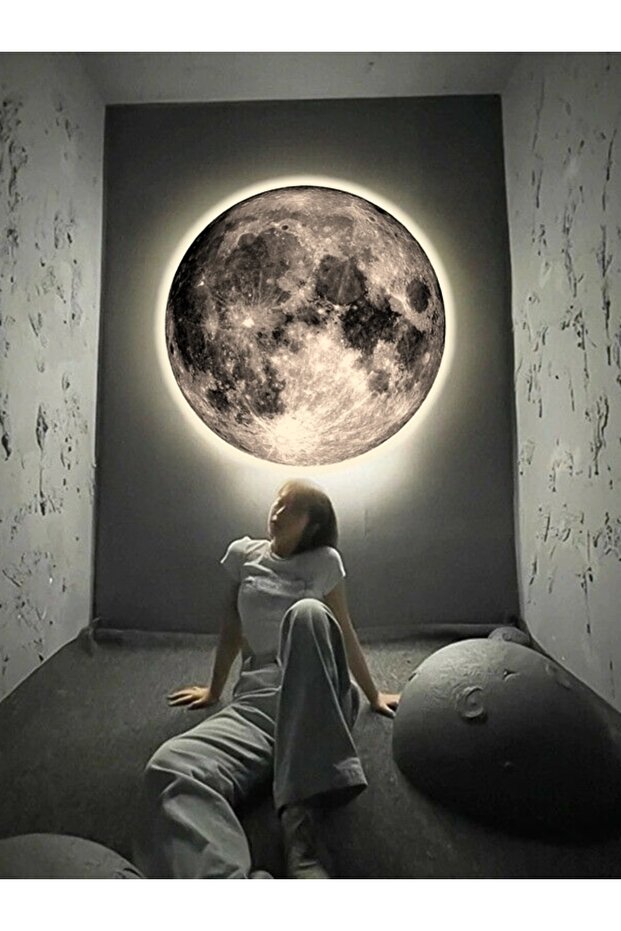 New-moon, Modern Aplik 30 cm Led 25watt Led Duvar Aplikleri, Yatak Odası Aplik, Yatak Başı Aplik - 6