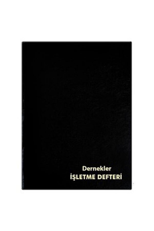 Dernek Işletme Defteri 100 Yaprak Ciltli A4 - 1