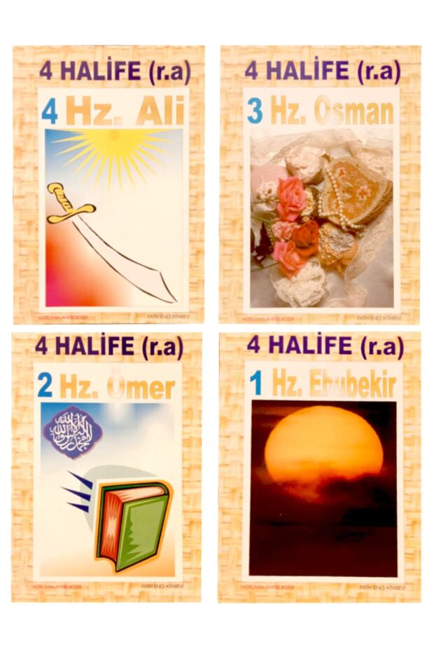 Çocuklar Için 4 Büyük Halife 4'lü Set