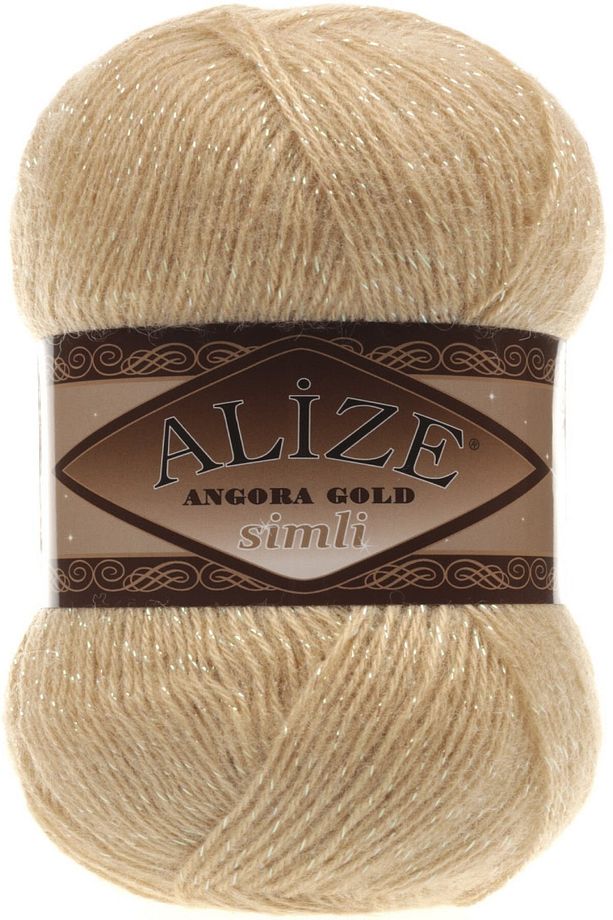 Angora Gold Simli 100gr El Orgu Ipi - 1