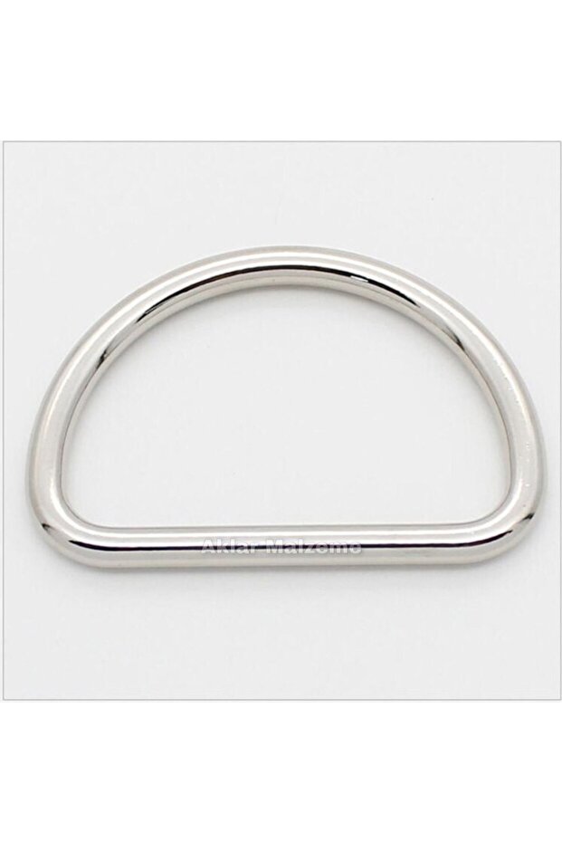 Silver D Ring 10 Pieces 2.5Cmx3Mm