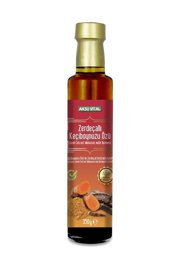 Zerdeçallı Keçiboynuzu Özü Doğal Harnup 350 Gr Kurkumin - 1