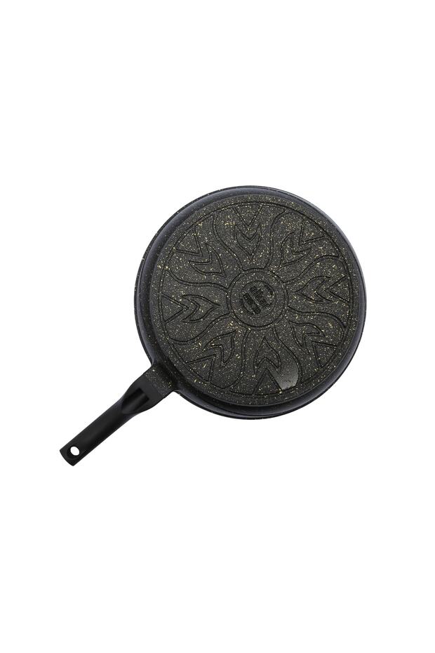 Hanımeli Döküm Tava 30 Cm - 4