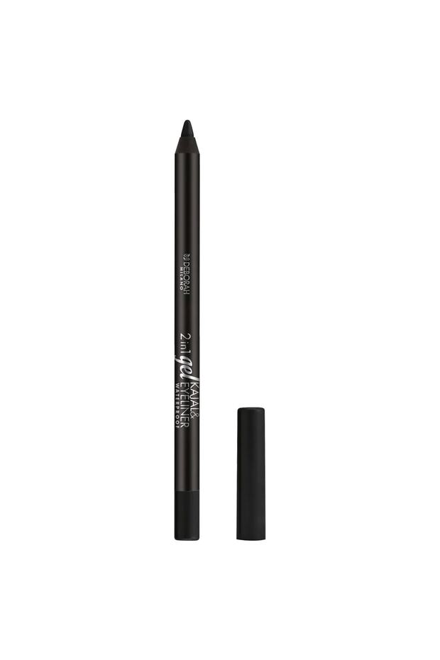 2 In 1 Gel Kajal Pen Eyeliner No01