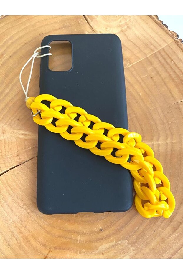 Bone Acrylic Phone Strap Lanyard
